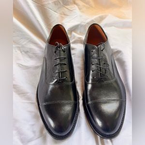 JCrew Ludlow Black Balmoral Shoes 9.5D NWOT